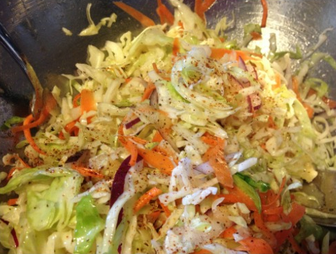 Lively Citrus Summer Coleslaw