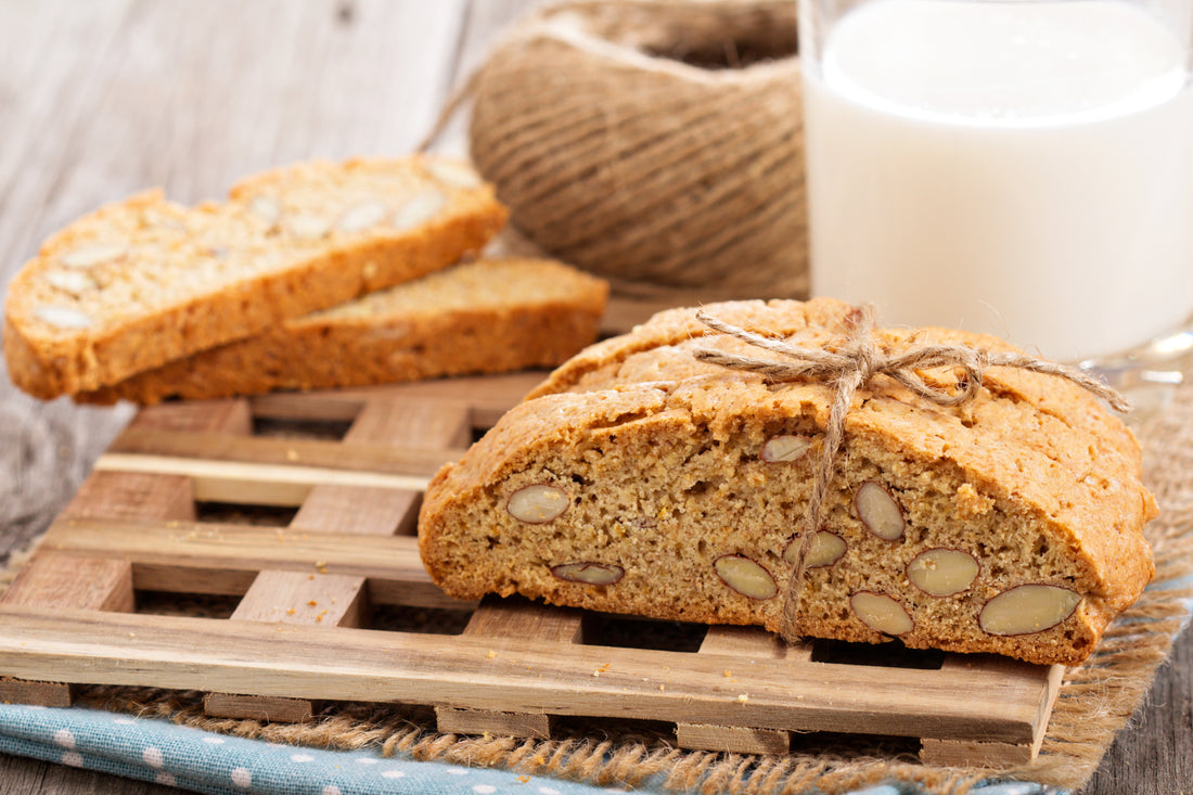 Gluten Free Fig and Hazelnut Biscotti