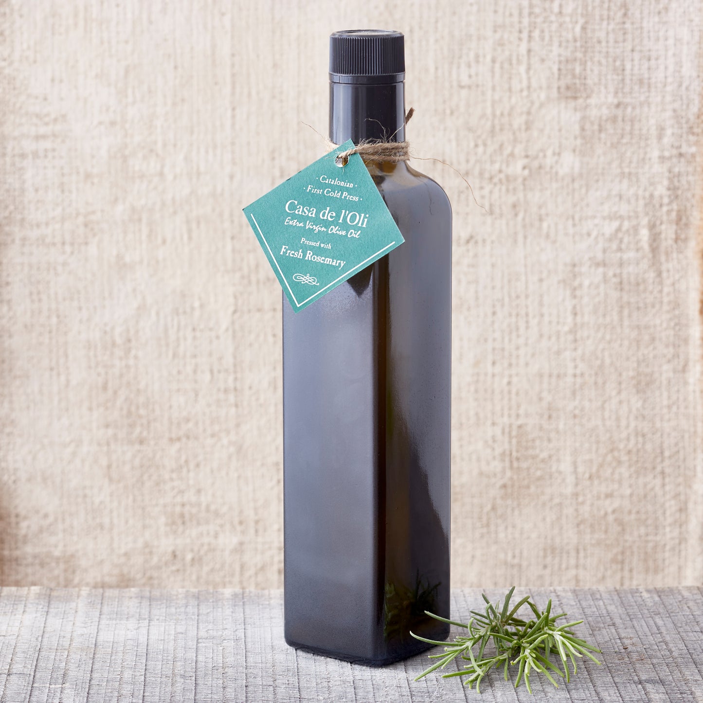 Arbequina Olive Oil Pressed with Fresh Rosemary