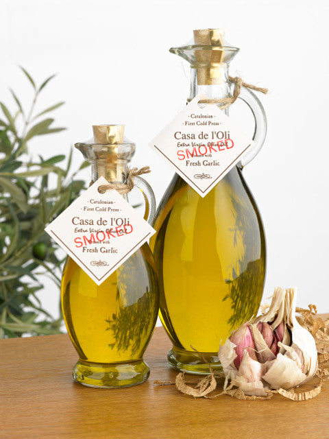 Arbequina Olive Oil with Garlic 'Cold Smoked'