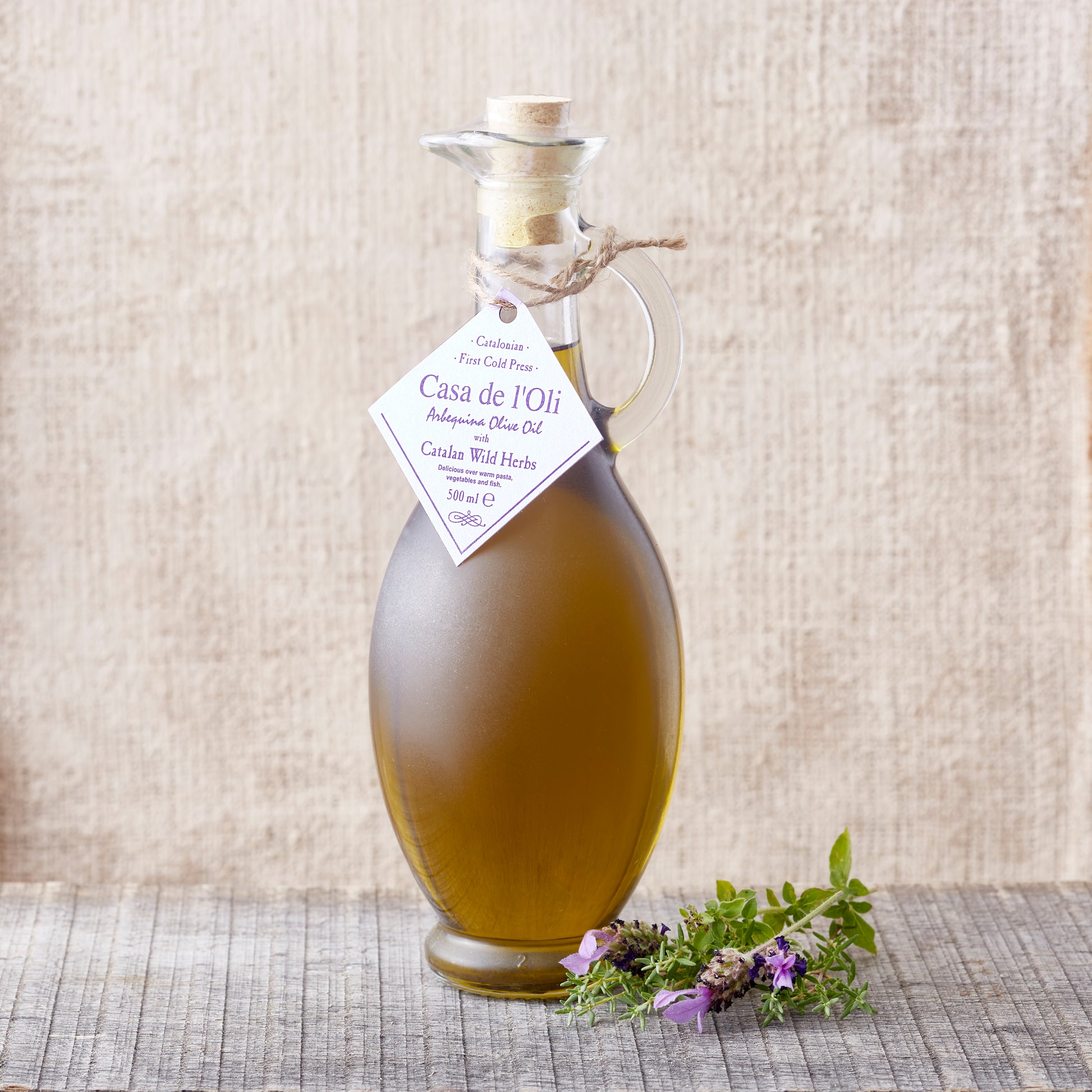 Arbequina Olive Oil with Catalan Wild Herbs
